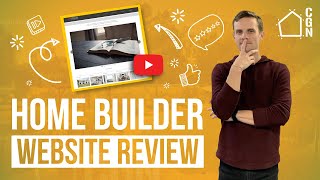Website Designer Reacts: Home Builder In Nashville, TN