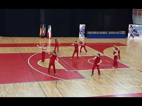 NBTA Europe Twirling Championships 2021 - Porec - DANCE TWIRL Senior - Team CROATIA