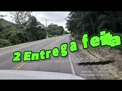  viagem ao nordeste PB faz entrega Campo formoso  Bahia  P46