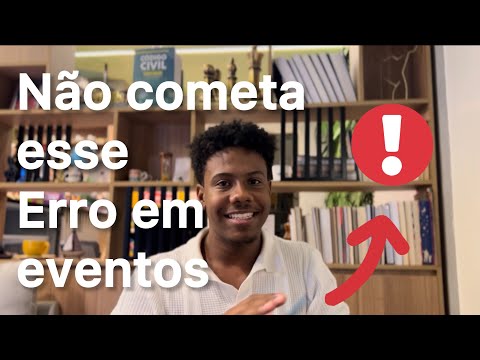 O maior erro dos organizadores de eventos