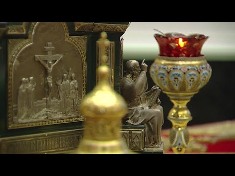 Божественная литургия 25 апреля 2021, Храм Христа Спасителя, г. Москва