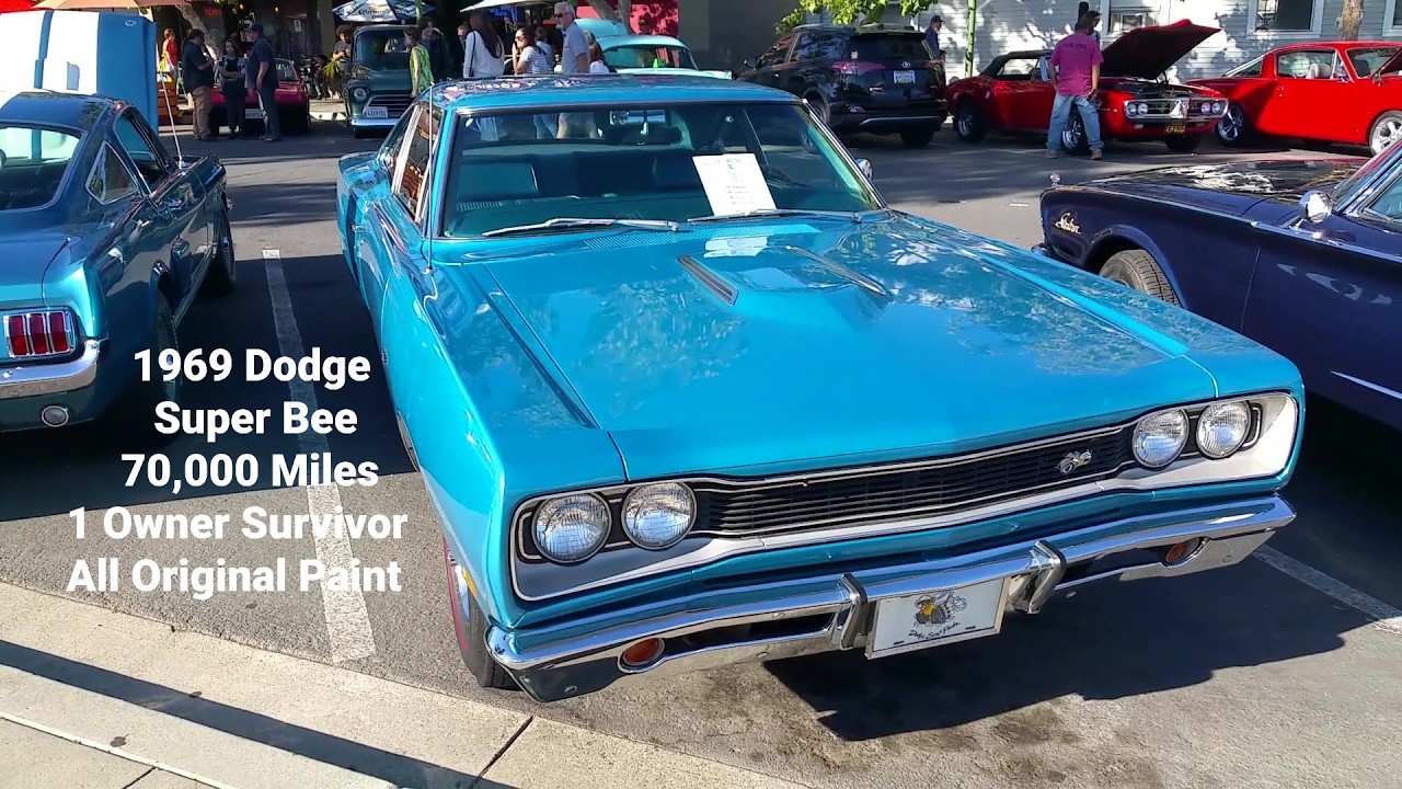 1969 Dodge Super Bee Survivor Is a 70k-Mile B5 Blue Mopar Jewel