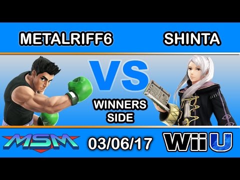 MSM 88 - Ronin | Metalriff6 (Little Mac) Vs. TiE | Shinta (Robin) Winners Side - Smash Wii U