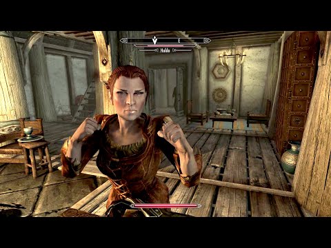 Skyrim - Hired Muscle (Hulda)