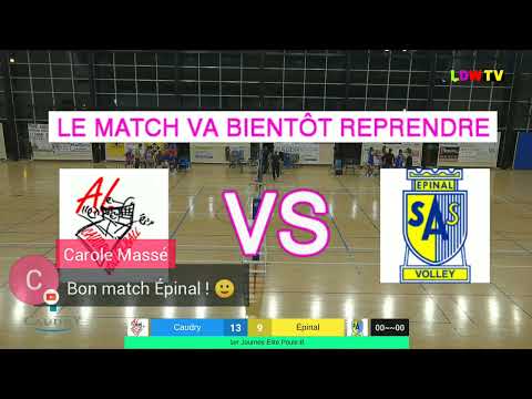 AL Caudry Volley-Ball reçoit SAS Volley Epinal