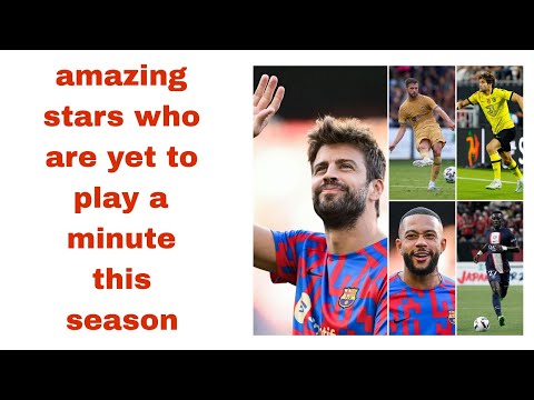 5 amazing stars who are yet to play a minute this season