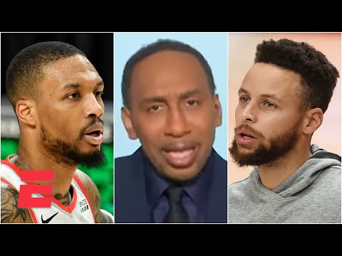 斯蒂芬-A.為達米安-利拉德、斯蒂芬-庫裡和菲尼克斯太陽隊分析NBA冠軍的希望 - KJZ (Stephen A. breaks down NBA title hopes for Damian Lillard, Steph Curry and the Phoenix Suns | KJZ)