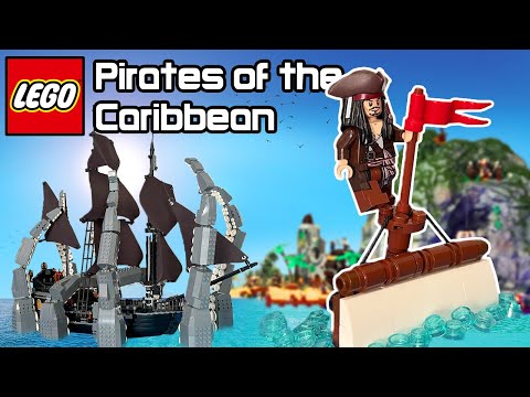 Custom LEGO Pirates of the Caribbean Display