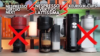 WHY the Nespresso Vertuo Lattissima is AMAZING.