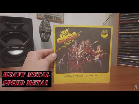 @CITRONofficial – Kráska a Radegast & Zase dál  / LP (SINGL) / 1987