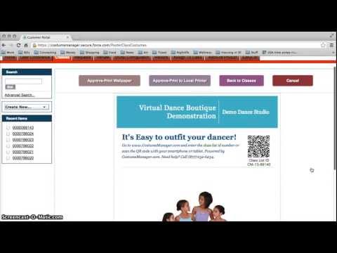 Creating Your Virtual Dance Boutique