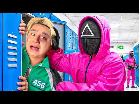 I Survived Squid Game School!