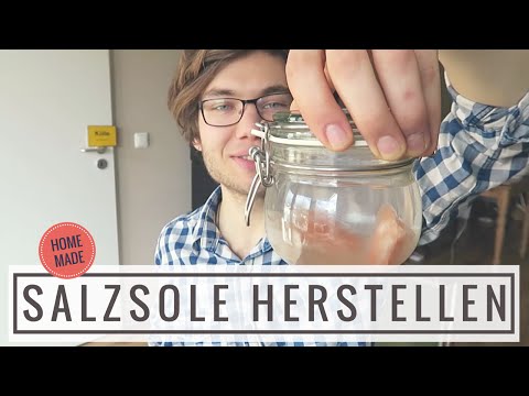 Salzsole herstellen & Warum es gesünder ist als "normales" Salz