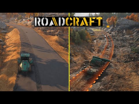 Building a road on NEW map in RoadCraft