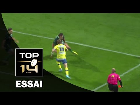 TOP 14 - Clermont - Pau : 35-10 - ESSAI David Strettle (ASM) - Saison 2015/2016