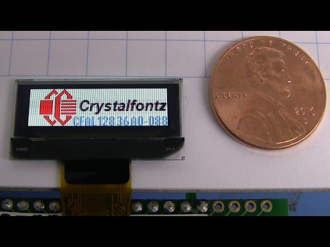 Ultra-Small Color OLED Demonstration