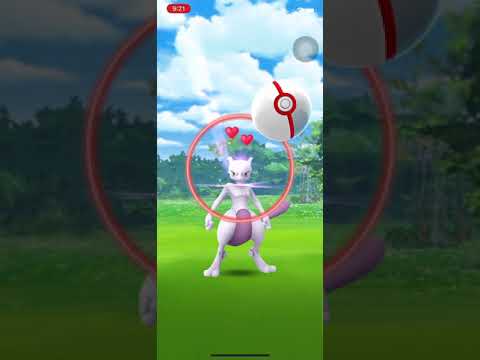 Mewtwo Raid Catch - Pokémon GO - February 2021