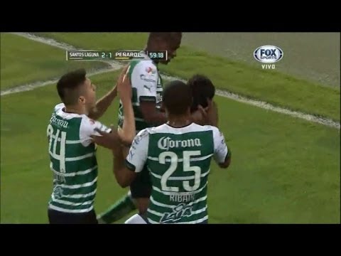 Santos Laguna 4 - 1 Peñarol Copa Libertadores 2014