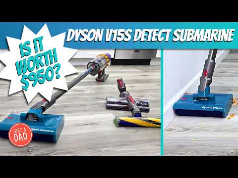Dyson V15s Detect Submarine Vacuum & Mop DETAILED FULL HONEST REVIEW
