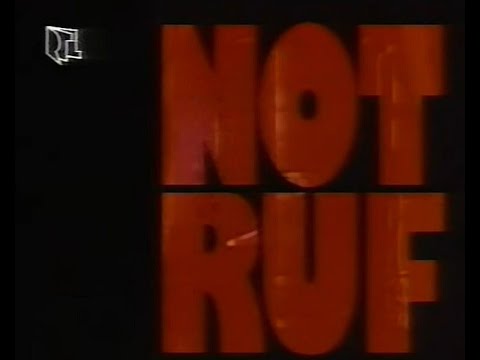 RTLplus 20.08.1992 - Notruf mit Hans Meiser (gekürzt), inkl. Vorschau und Werbung