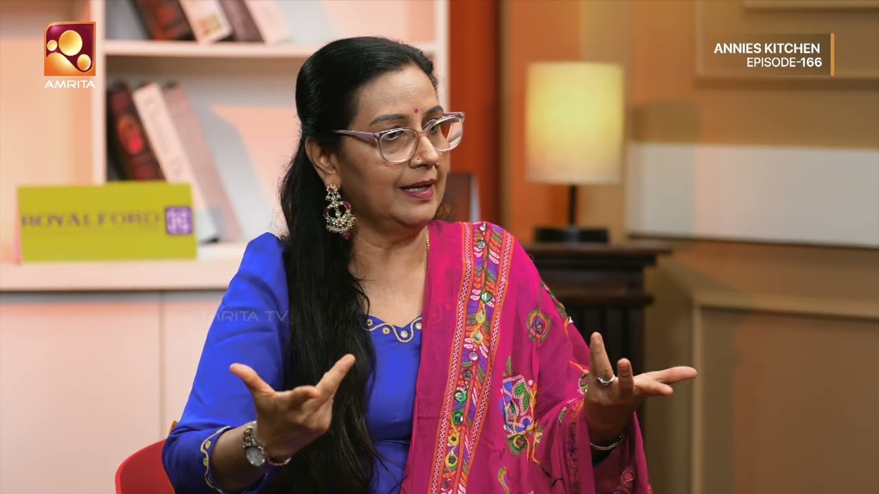 "ഞാൻ സിനിമയിൽ വന്ന കഥ " മേനക | Menaka | Annie’s Kitchen Ep 166 | AmritaTV