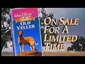 Old Yeller Vhs Promo 1997