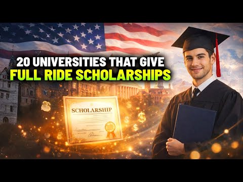 Full Ride Scholarships USA | 20 Universities That Cover All Costs