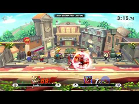 iModerz vs Jw - LAN WAR X Spring '17 - Wii U Losers Quarters