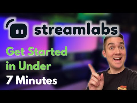 Streamlabs OBS Beginner's Tutorial for Streaming & Recording [Under 7 Minutes]