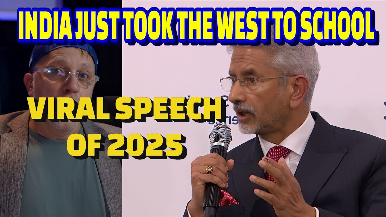 Jaishankar Speech 2025 WESTERN DEMOCRACY IS A DISASTER of DOUBLE STANDARDS - REVEALED
