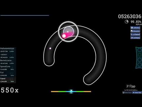 osu! | Vaxei | P*Light - TRIGGER*HAPPY (Hommarju Remix) [EXTRA AR10] 99.45% 1344/1525x 4❌ #1❤