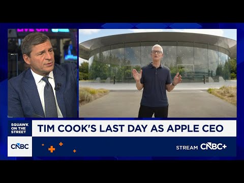 End of an era at Apple: Tim Cook's last day as CEO