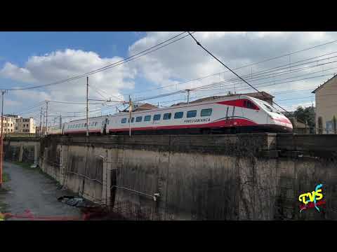 Gli ultimi ETR460 - FRECCIABIANCA 8619 MILANO C.LE - ROMA TERMINI