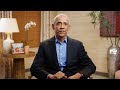 Special Message From President Obama