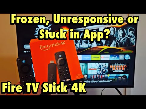 Fire Stick 4K: Frozen, Unresponsive or Stuck? 3 Easy Fixes!