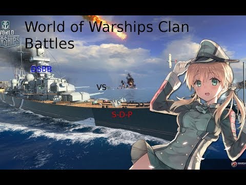 World of Warships Clan Wars  -Gameplay -German/Deutsch- #10 Seltsame Runde