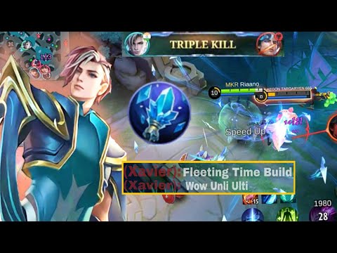 Fleeting Time Aamon Build = Unlimited Ultimate?! 🤯 ||| Mobile Legends Bang Bang 🔥