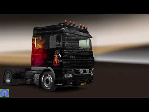 Euro Truck Simulator 2, DAF XF105 Dortmund (D) buying some more horsepower. From 360hp to 410hp (PC)