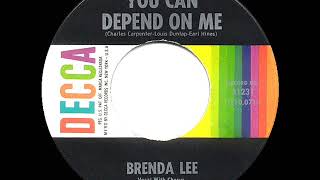 1961 HITS ARCHIVE: You Can Depend On Me - Brenda Lee