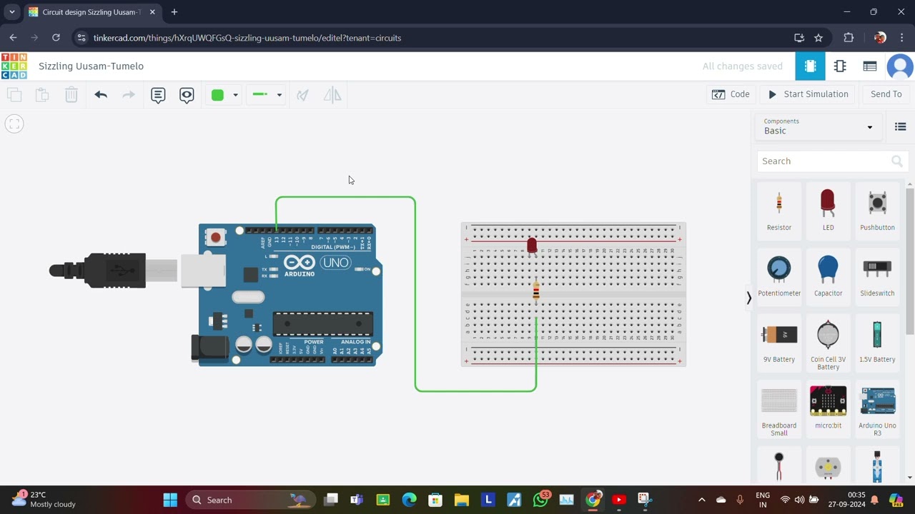 Write a program using Arduino to control LED (One or more ON/OFF). Or Blinking