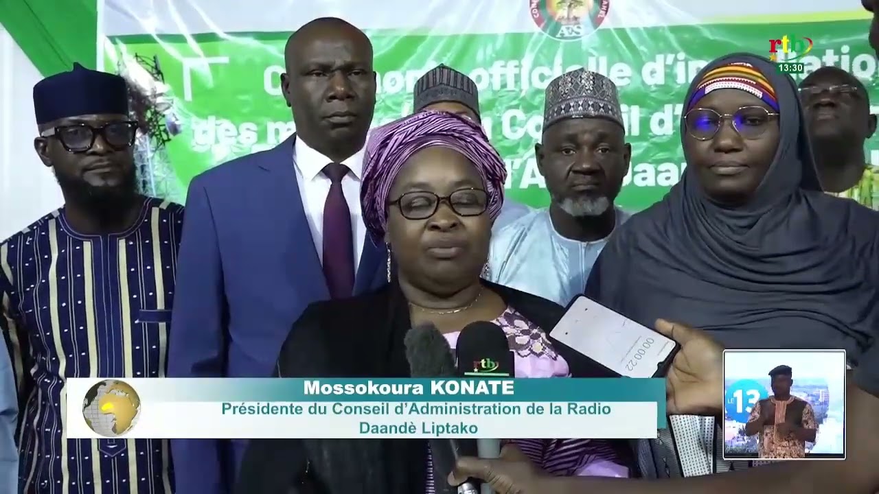 9 membres du Conseil d’Administration de la radio Daandè Liptako de l’AES installés