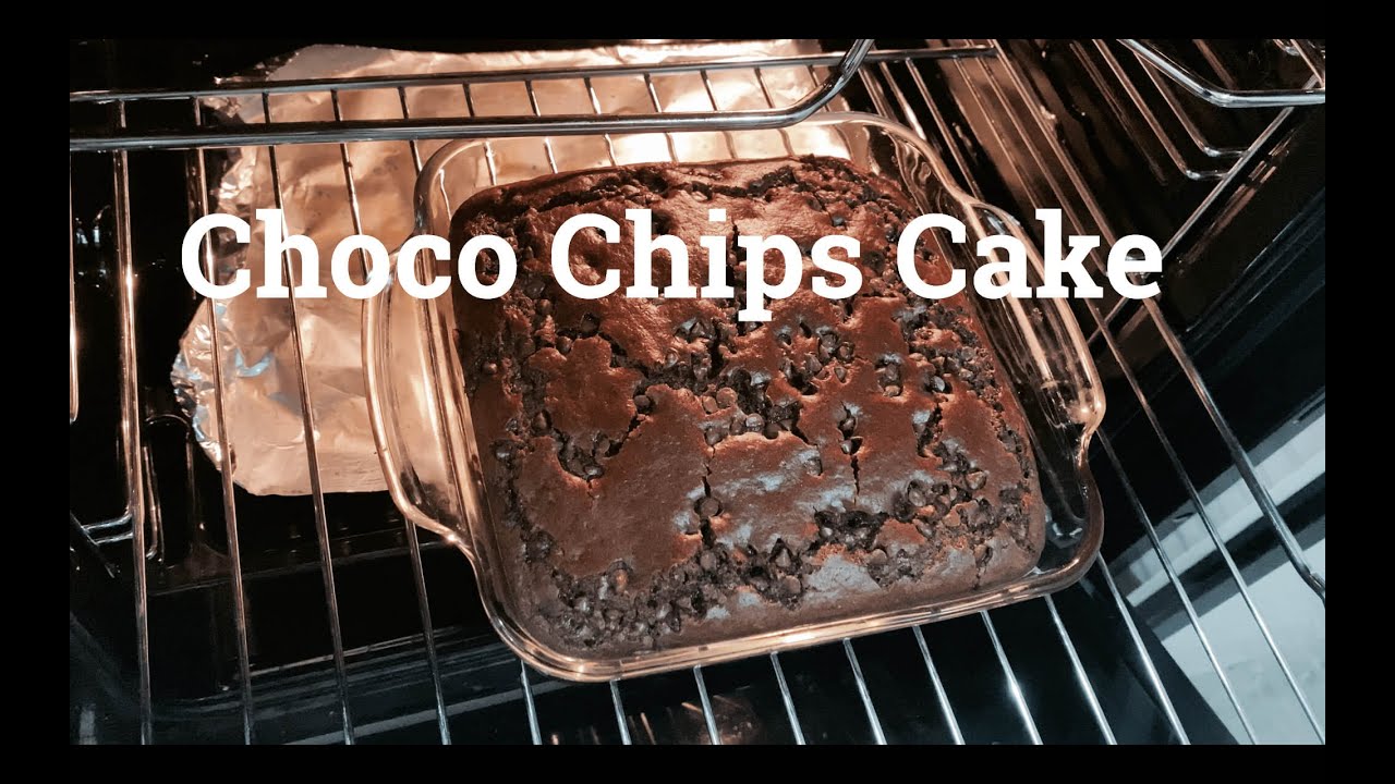 Choco Chips Cake | Eggless Chocolate Cake Recipe|Homemade Easy Cake~MummyChef