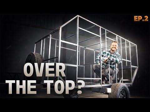 Over-Engineered? Building the frame work  // Camper Trailer Build Ep.2