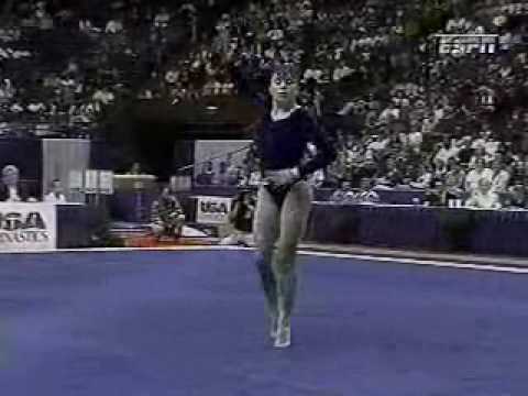 Larissa Fontaine - 1994 US World Trials - Floor Exercise