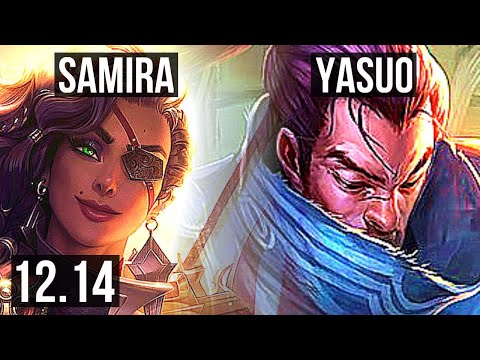 SAMIRA & Renata Glasc vs YASUO & Lulu (ADC) | Penta, 1000+ games, Godlike | EUW Master | 12.14