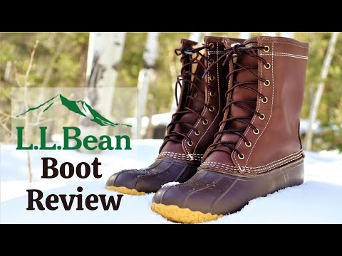 L.L. Bean Duck Boot | Review in Colorado | 10 in...