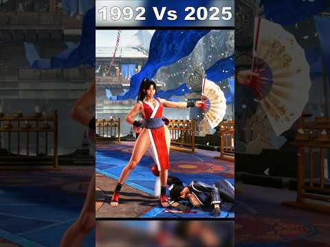 Mai Shiranui First Appearance Vs Street Fighter 6 (1992 Vs 2025)