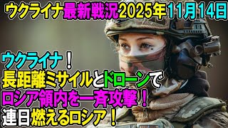 【ウクライナ戦況】25年11月14日。