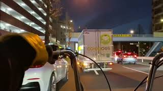 仕事終わりの夕方に和光2りんかんへ行くだけの動画w【HONDA JAZZ】