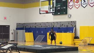 Milwaukee Bucks Rim Rockers at Raymond School